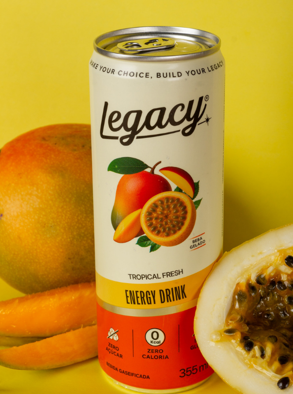 Energético Legacy Tropical Fresh 355ml Kit 12 Und