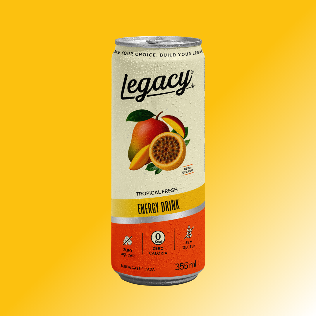 Energético Legacy Tropical Fresh 355ml Kit 12 Und